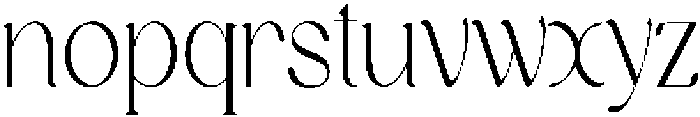 Stivra Light otf (300) Font LOWERCASE