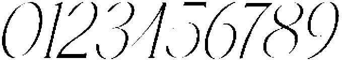Stivra Thin Italic otf (100) Font OTHER CHARS