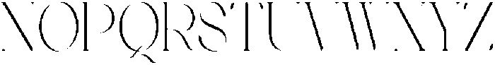Stivra Thin otf (100) Font UPPERCASE