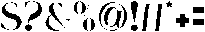 Stlier otf (400) Font OTHER CHARS