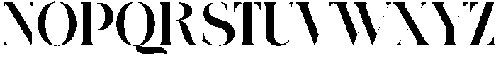 Stlier otf (400) Font UPPERCASE