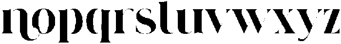 Stlier otf (400) Font LOWERCASE