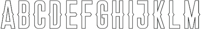 Stockport Extra Outline otf (400) Font LOWERCASE