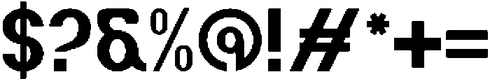 Stogic Regular otf (400) Font OTHER CHARS