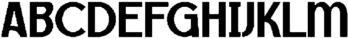 Stogic Regular otf (400) Font UPPERCASE