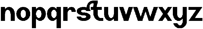 Stogic Regular otf (400) Font LOWERCASE