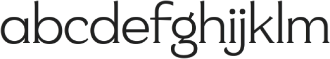 Stoilen - Serif Display Regular ttf (400) Font LOWERCASE