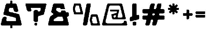Stone Bricx otf (400) Font OTHER CHARS