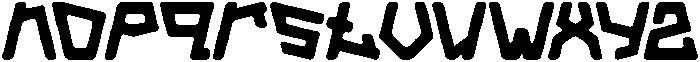 Stone Bricx otf (400) Font LOWERCASE