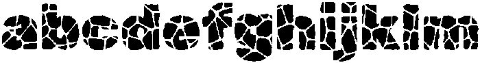 Stone Pattern Regular otf (400) FONT