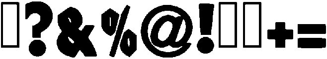 Stone Regular otf (400) Font OTHER CHARS