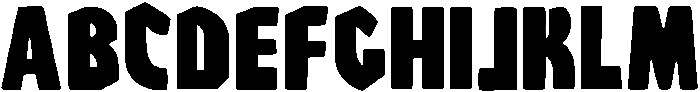 Stone Regular otf (400) Font UPPERCASE