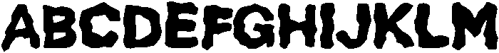 Stone Regular otf (400) Font UPPERCASE
