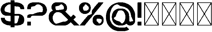 Stone Regular otf (400) Font OTHER CHARS