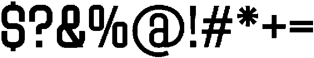 StoneCapital otf (400) Font OTHER CHARS