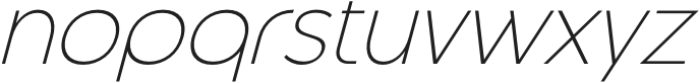 Stoner Extra Light Italic Italic otf (200) Font LOWERCASE
