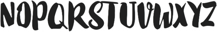 Stonestick Regular ttf (400) Font UPPERCASE