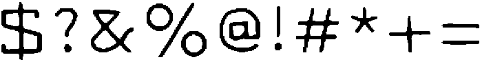 Stonley Body otf (400) Font OTHER CHARS
