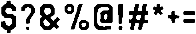 Stonley Bold otf (700) Font OTHER CHARS