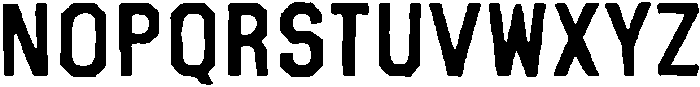 Stonley Bold otf (700) Font UPPERCASE