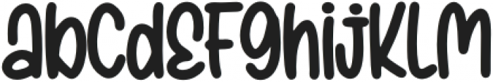 Storeca-Regular otf (400) Font LOWERCASE