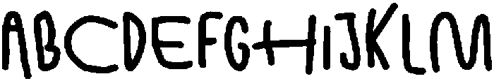 Storke Bold otf (700) Font UPPERCASE