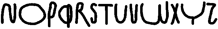 Storke Bold otf (700) Font UPPERCASE