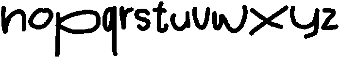 Storke Bold otf (700) Font LOWERCASE
