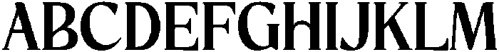 Storm Blokade otf (400) Font UPPERCASE