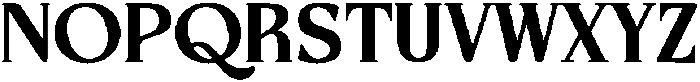 Storm Blokade otf (400) Font LOWERCASE
