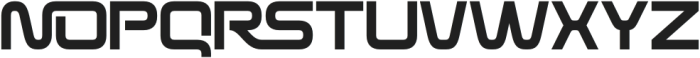 Stormax Regular otf (400) Font UPPERCASE