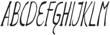 Stormoon Regular otf (400) Font LOWERCASE