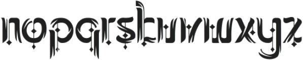 Stormsong One otf (400) Font LOWERCASE