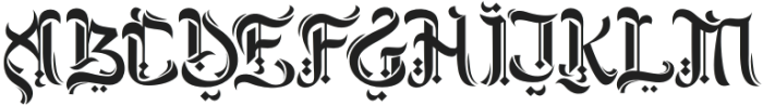 Stormsong Two otf (400) Font UPPERCASE