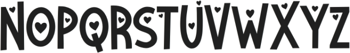 Story Love Sans Two otf (400) Font UPPERCASE