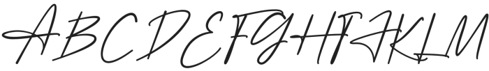 Story Of Love Regular otf (400) Font UPPERCASE