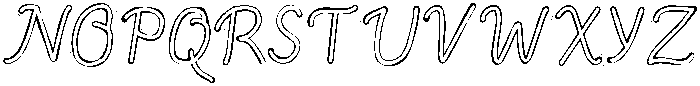 Story Regular otf (400) Font UPPERCASE