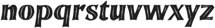 Story Tales Slanted Inline otf (400) Font LOWERCASE