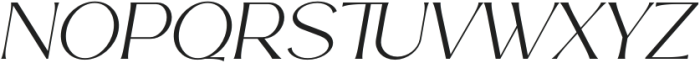 Story Type Extra Light Italic otf (200) Font UPPERCASE