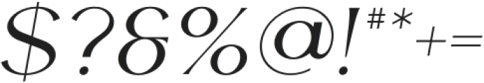 Story Type Light Italic otf (300) Font OTHER CHARS