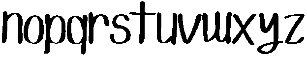 StoryBook otf (400) Font LOWERCASE