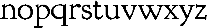 Storyteller otf (400) Font LOWERCASE