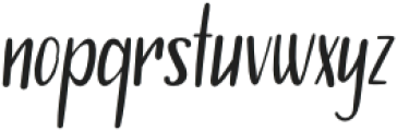 Storytime Italic otf (400) Font LOWERCASE