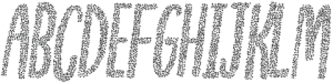 Storytime Stipple Rough Italic otf (400) Font UPPERCASE