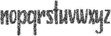 Storytime Stipple otf (400) Font LOWERCASE