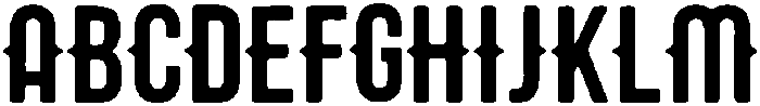 Stout otf (400) Font UPPERCASE