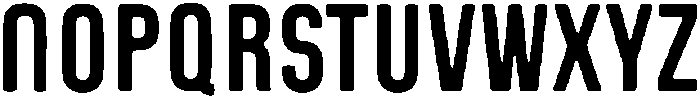 Stout otf (400) Font LOWERCASE
