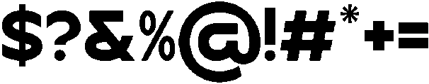 Strafon Bold otf (700) Font OTHER CHARS
