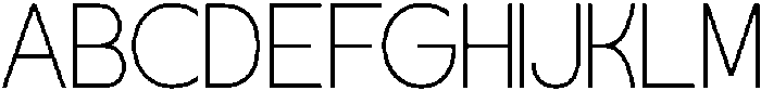 Strafon Light otf (300) Font UPPERCASE