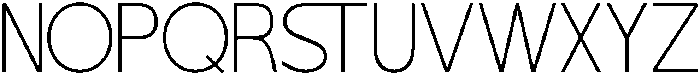 Strafon Light otf (300) Font UPPERCASE